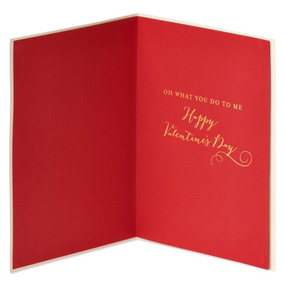 Papyrus Valentine's Day Card Oh What You Do To Me - Picture 3 of 5